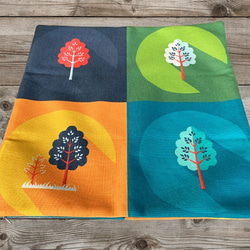 森林坐墊 4色方塊 檜木香味 第4張的照片