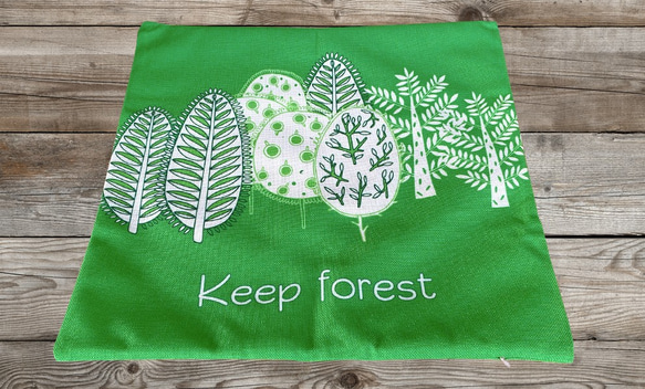 森のクッション　keep forest -ヒノキの香り- 4枚目の画像