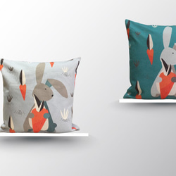 森林坐墊兔淺綠絲柏香 第5張的照片