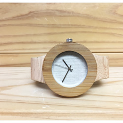 Wood Watch Bamboo  Simplement Design Type D 2枚目の画像