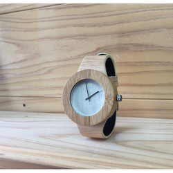 Wood Watch Bamboo  Simplement Design Type D 3枚目の画像