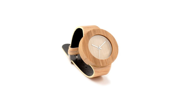 Wood Watch Bamboo  Simplement Design Type D 4枚目の画像