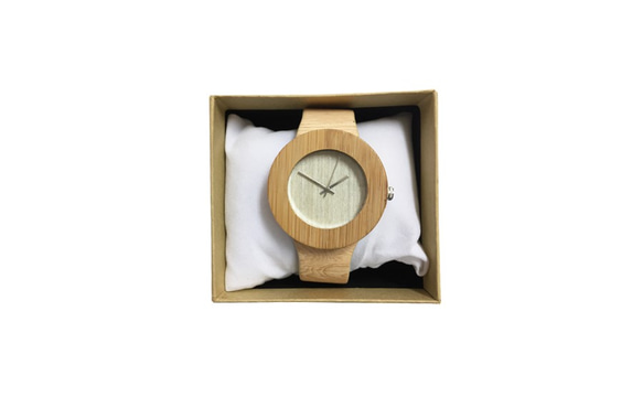 Wood Watch Bamboo  Simplement Design Type D 5枚目の画像