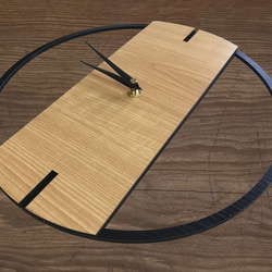 Wood Wall Clock　Type C 4枚目の画像