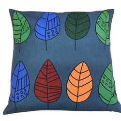 森林坐墊 彩葉 背部 深綠色 第3張的照片