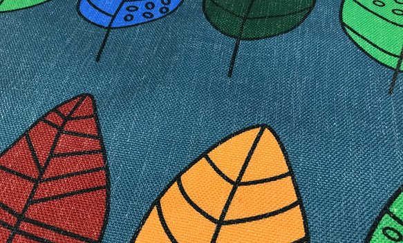 森林坐墊 彩葉 背部 深綠色 第4張的照片