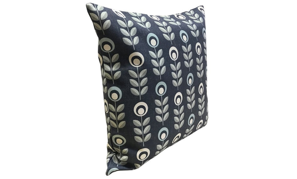 Forest Cushion Leaf Back Navy Blue - 扁柏香 - 第4張的照片