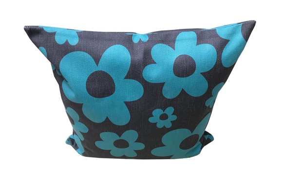 森林靠墊花背深藍色-絲柏香味- 第2張的照片