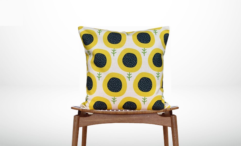 森のクッション Cute  sunflowers -ヒノキの香り-