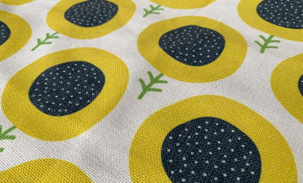 森のクッション Cute  sunflowers -ヒノキの香り-