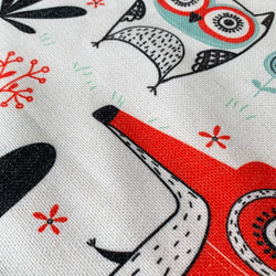 森林靠墊秋天的動物-扁柏香味- 第4張的照片