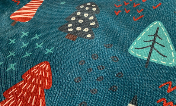 森林坐墊冬季樹木設計-柏樹的香氣- 第3張的照片