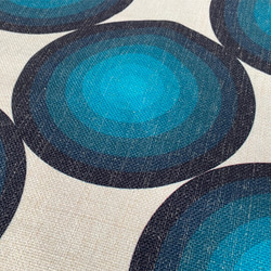 森のクッション Blue circles  -ヒノキの香り- 3枚目の画像