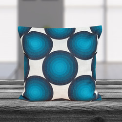 Forest Cushion Blue circles -Hinoki Fragrance- 第6張的照片