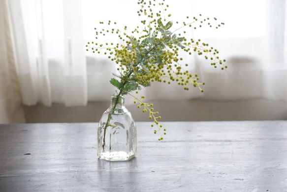 【受注制作】六角一輪挿し 2枚目の画像