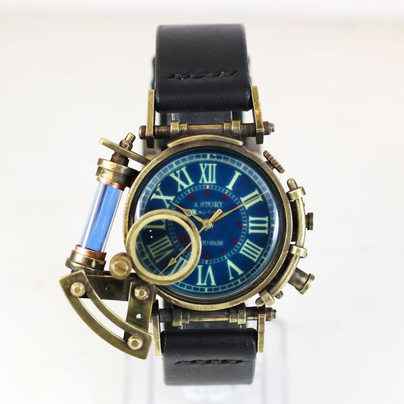 かっこいい 腕時計 電氣エンドルフィン x A STORY コラボウォッチ 真鍮
