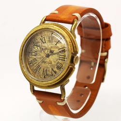 アンティークな腕時計 Retro ローマ数字 2枚目の画像