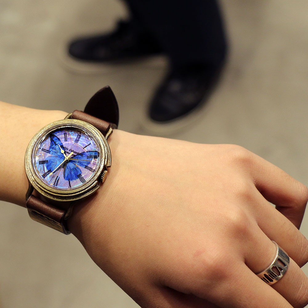 珍品☆シチズン　モルフォ☆蝶文字盤☆綺麗です☆レディース　時計 珍品☆シチズンモルフォ☆蝶文字盤☆綺麗です☆レディース時計