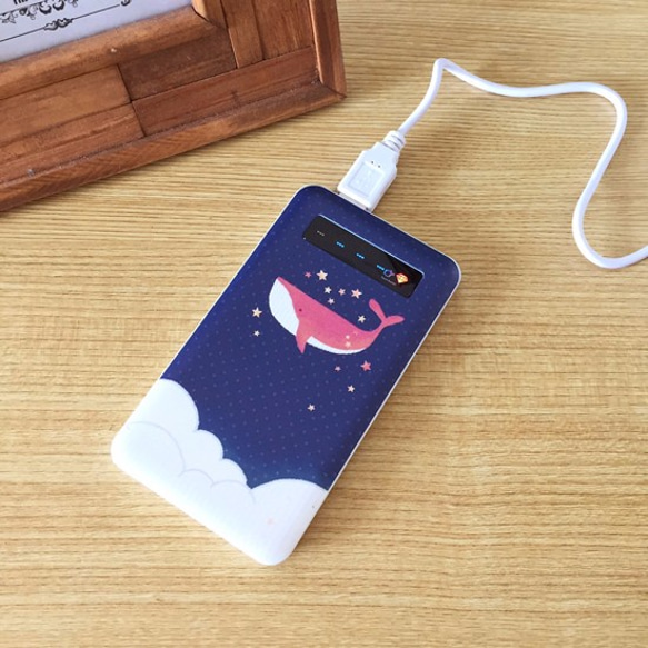 ゆめくじら＊モバイルバッテリー 1枚目の画像