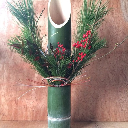 チャオチ様専用 梅 松 正月 飾り 門松 生け花 楽天市場】数量限定 正月