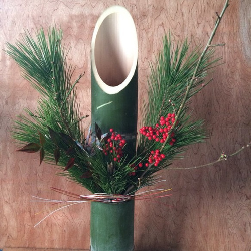 チャオチ 梅 松 正月 飾り 門松 生け花 チャオチ様専用 梅 松 正月