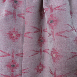 sale　花柄のギャザースカート　着物リメイク　 2枚目の画像