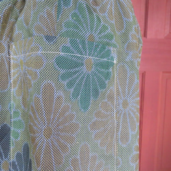 大島紬の着物から　もんぺパンツ　着物リメイク 5枚目の画像