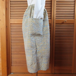 水玉模様の様なハーフパンツ　着物リメイク 4枚目の画像