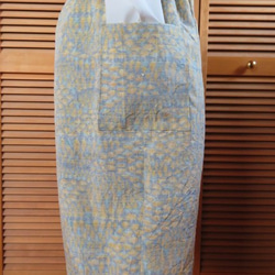 水玉模様の様なハーフパンツ　着物リメイク 6枚目の画像