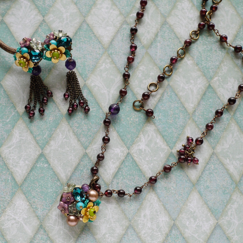 ネックレス　プチフルールPetites fleurs n-2501