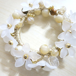 【美品】✨ DIOR ✨ メッシュ ビジュー フラワービーズ ファブリック 1_a47477c60b0988728cbdaee375a0