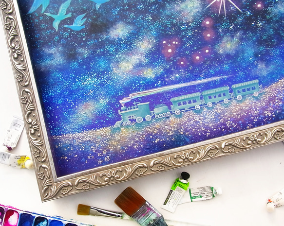 原画】さそり座の約束～銀河鉄道の夜～○クーポン不可○ 絵画 てじ