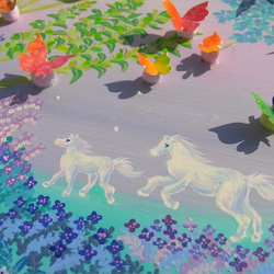 【原画】森のおはなし～白馬～●クーポン利用不可 5枚目の画像