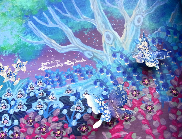 【原画】星花の園　●クーポン不可● 6枚目の画像