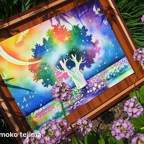 オーダーメイド価格表　アクリル画（水彩画）絵画 オーダーメイド 絵画 絵画 むらいさき 通販 4031503｜Creema