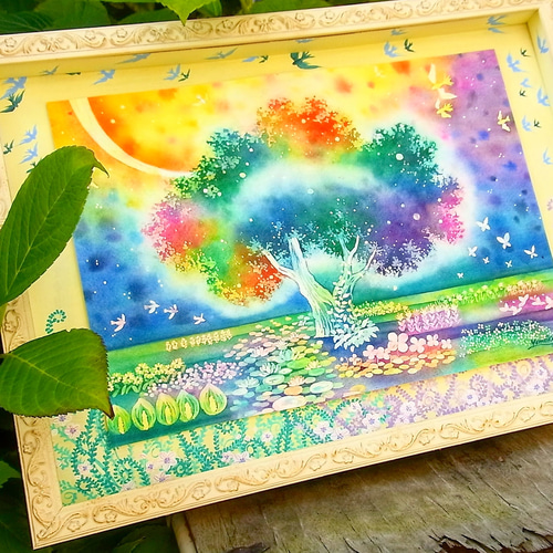 オーダーメイド>水彩画原画制作 ○クーポン不可 絵画 てじまとも