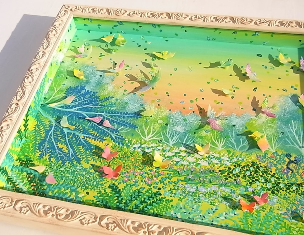 オーダーメイド価格表　アクリル画（水彩画）絵画 オーダーイラスト】アクリル絵画 | 種の庭