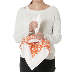 柿柄風呂敷 4枚目の画像