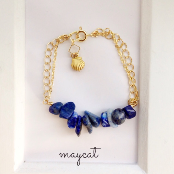 lapis lazuli …bracelet… 1枚目の画像