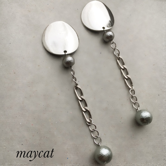 silver cotton pearl × silver ×silver… 3枚目の画像