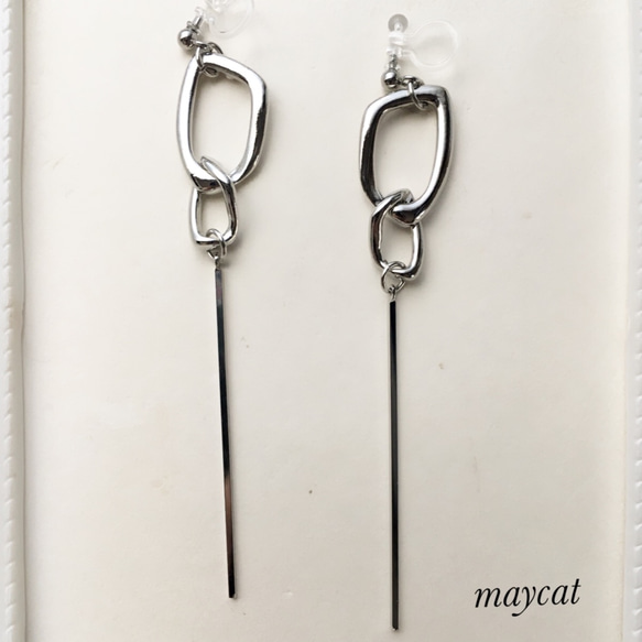 silver stick…earring 2枚目の画像