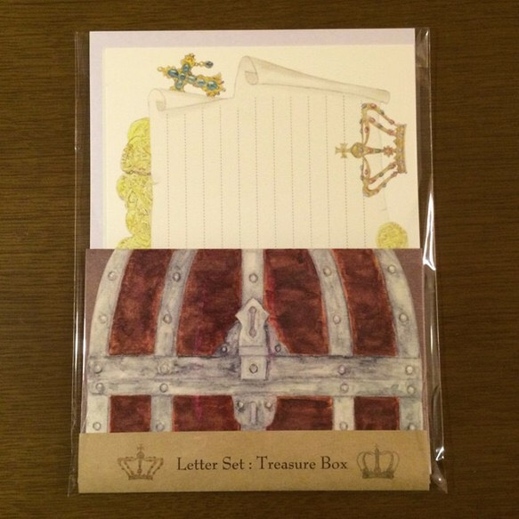 Letter Set Treasure Box 5枚目の画像