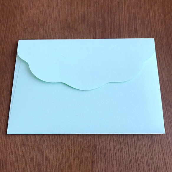 横笛の天使・エンボスカード（Piping Angel ） 4枚目の画像