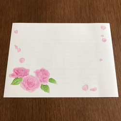 Letter Set Pink Rose 3枚目の画像