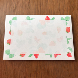 Letter Set Strawberry 2枚目の画像