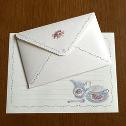 Letter Set Tea time レターセット Book Farm 通販 816675｜Creema