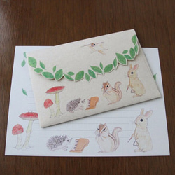 Letter Set Little Animals 1枚目の画像