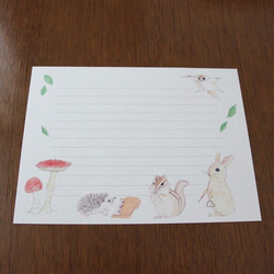 Letter Set Little Animals 3枚目の画像