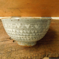 ハート三島の茶碗 3枚目の画像