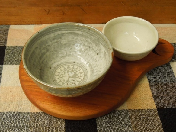ハート三島の茶碗 6枚目の画像